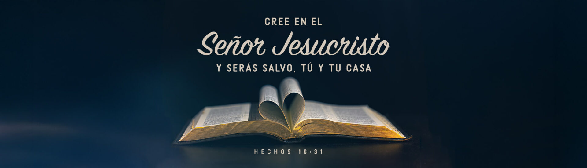 Cree en el Señor Jesucristo